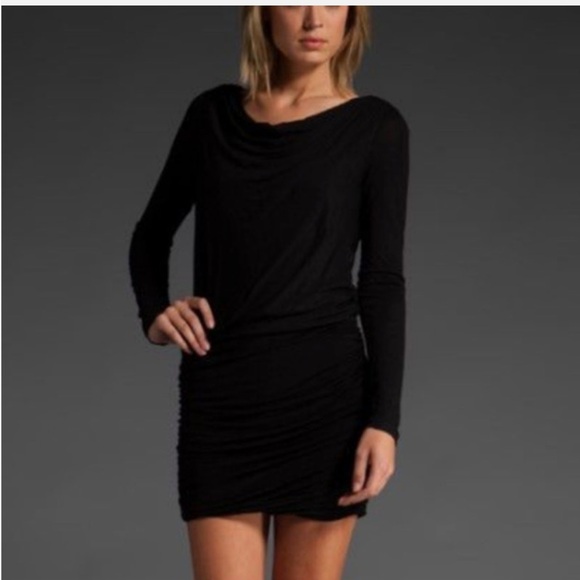 Theory Dresses & Skirts - Theory- Heart Lavanien Dress in Black